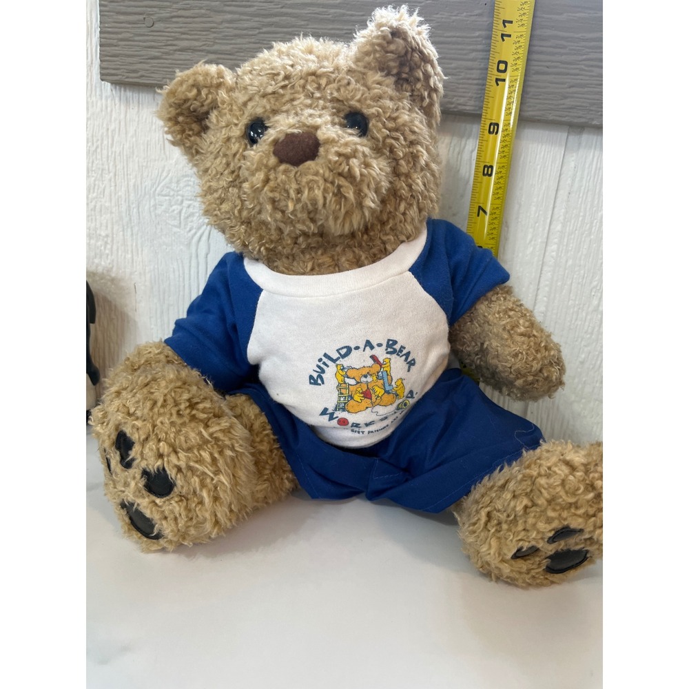 Build A Bear Workshop Teddy‎ Bear Plush Stuffed Animal Blue Outfit